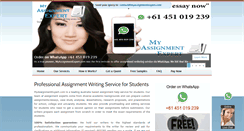 Desktop Screenshot of myassignmentexpert.com